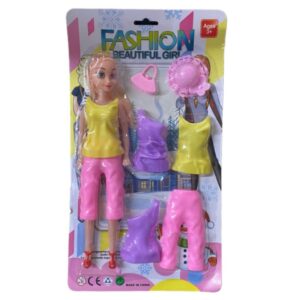 Muñeca con accesorios Blister 36cm x 20cm