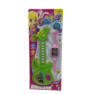 Guitarra 25cm a pila.Blister:14×34.5cm