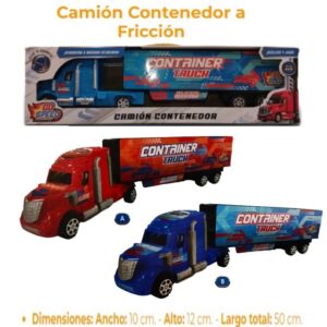 Camion contenedor a friccion 74831