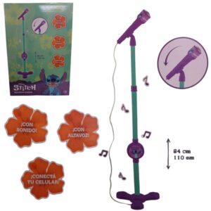 Microfono pie con Mp3 Stitch 77695