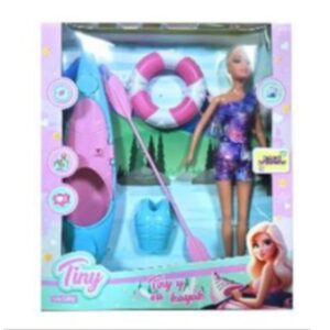 Muñeca tiny con kayak