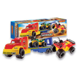 Camion mosquito con cuatriciclo