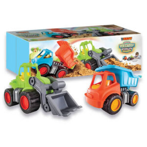 Camion volcador con pala mecanica