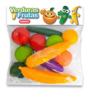 Comiditas frutas y verduras x 11 piezas