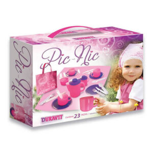 Pic nic.Contiene juego de té con bolsa de tela .