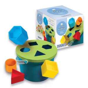 Balde de encastre con formas geométricas