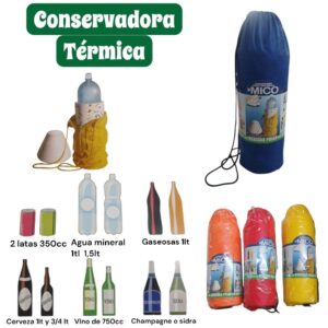 Conservadora botella para colgar