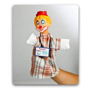 Títeres con cabeza de goma.Varios modelos