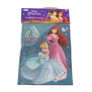 Rompecabezas Princesas x 6/9 piezas.