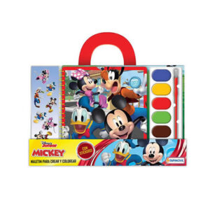 Maletin con acuarelas Mickey