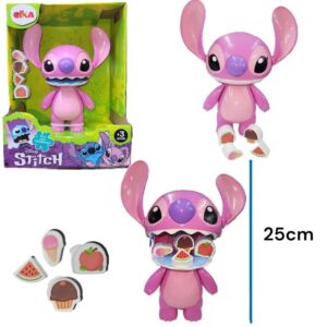 Muñeco Stitch. Angel con comiditas