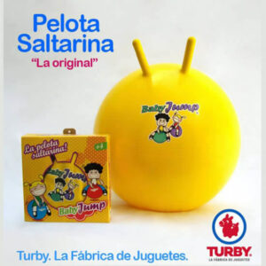 Pelota saltarina con cuernos