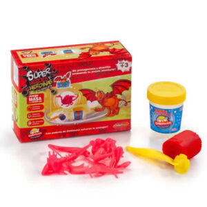 Masa héroes con accesorios, viene 4 modelos