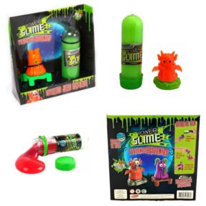 Slime power Pequeños Demonio. Trae 1 slime y 1 molde demonio con orificios.