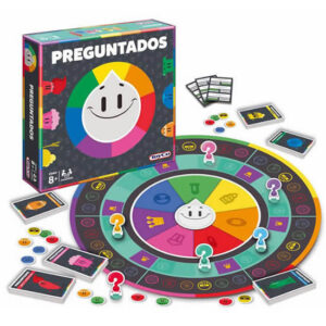 Juego carrera preguntados.Caja popular