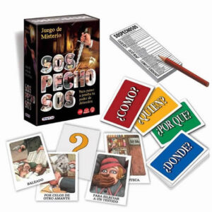 Juego de naipes t sospechosos.