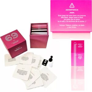 Juego de cartas 69. (+18) Un juego para traviesos.