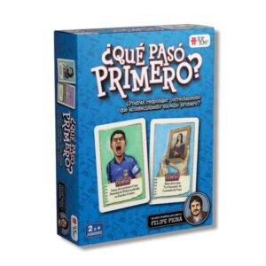 Juego de naipes TT ¿ Que paso primero?. +12 años. A partir de 2 jugadores. Pone a prueba tu conocimiento historico