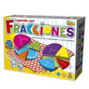 Juego numeros. Fracciones.Para ayudar a comprender las primeras nociones de este cálculo.