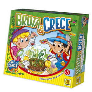 Juego de ciencia Brota y crece. Permite observar la germinación de semillas.Incluye 12 puzzle de 2 piezas cada uno