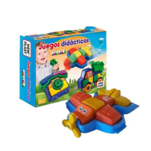 Avion didactico.Puzzle plastico