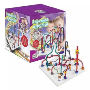 Laberinto espacial. Prono plástico grande