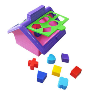 Casita didactica con encastres