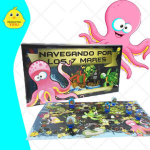 Juego de recorrido. Navegando por los 7 Mares.