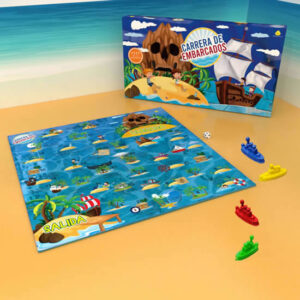 Juego de recorrido. Carrera de Embarcados.