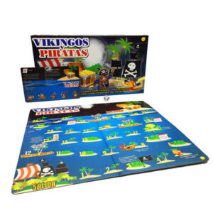 Juego de recorrido. Vikingos y Piratas.
