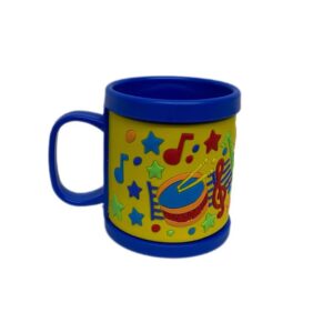 Taza 3D plastica Musica