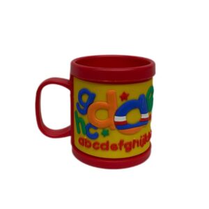 Taza 3D plastica Abc