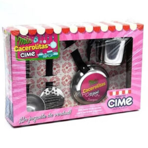 Set cocina de aluminio x 4 piezas.Caja:31cm x 20cm