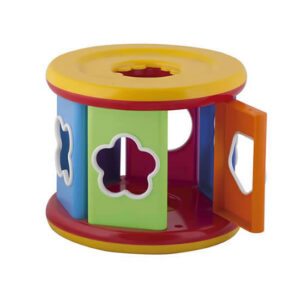 Figura de encastre con forma de tambor