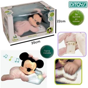 Minnie sleeping baby con luz y sonido