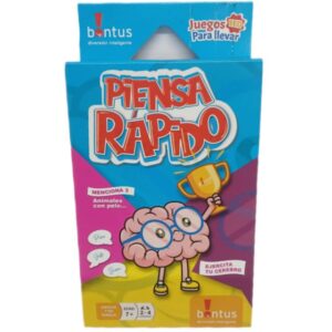 Juego de naipes b ch. Piensa rapido
