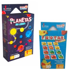 Juego de naipes b ch. Frutas en linea.
