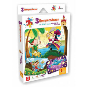 Rompecabezas 1×28 1×12 1×9 piezas de cuentos infantiles