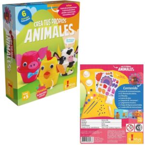 Crea tus Animales. Para armar y pintar