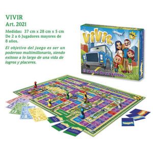 Juego de recorrido Vivir