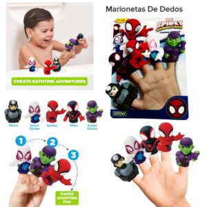 Spidey titeres para dedos