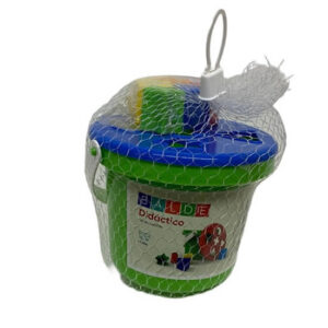 Balde 13cm de encastre con formas