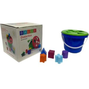 Balde de encastre didactico