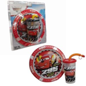 Plato playo c/ vaso sport Cars. Medida:27cm x 30cm