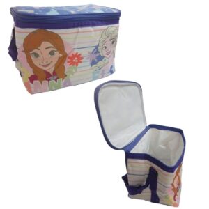 Lunchera termica tela 18cm de alto x 16cm de ancho Frozen