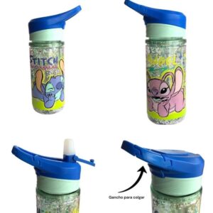 Botella Doble pared con glitter Stitch