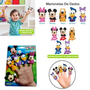 Mickey titeres para dedos