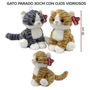 Gato parado 30cm