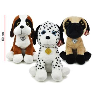 Perro sentado de 60cm