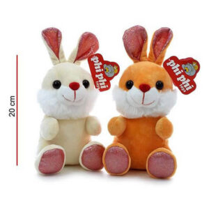 Coneja oreja parada. Mide 20 cm.